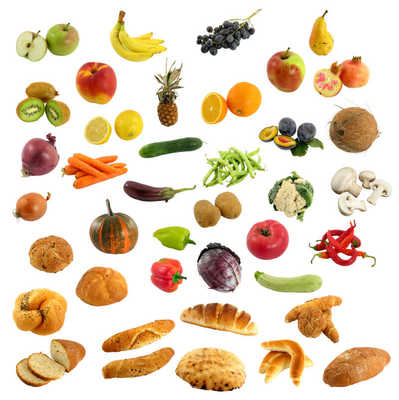 白色背景下的高清食品攝影 美食素材免費打包下載